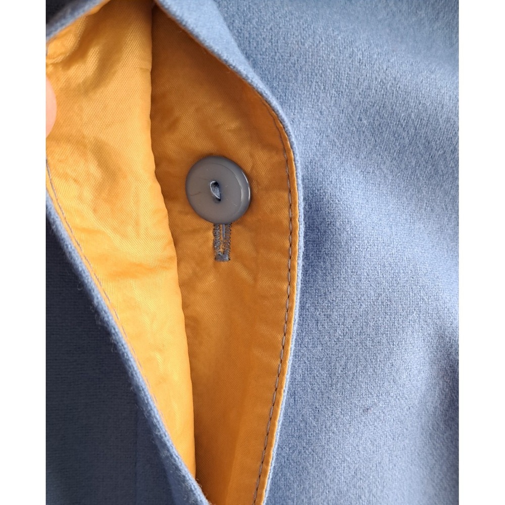 Vtg Harve Benard Holtzman Blazer Women's 12 Wool Blend Light Blue Ukraine - Picture 6 of 10